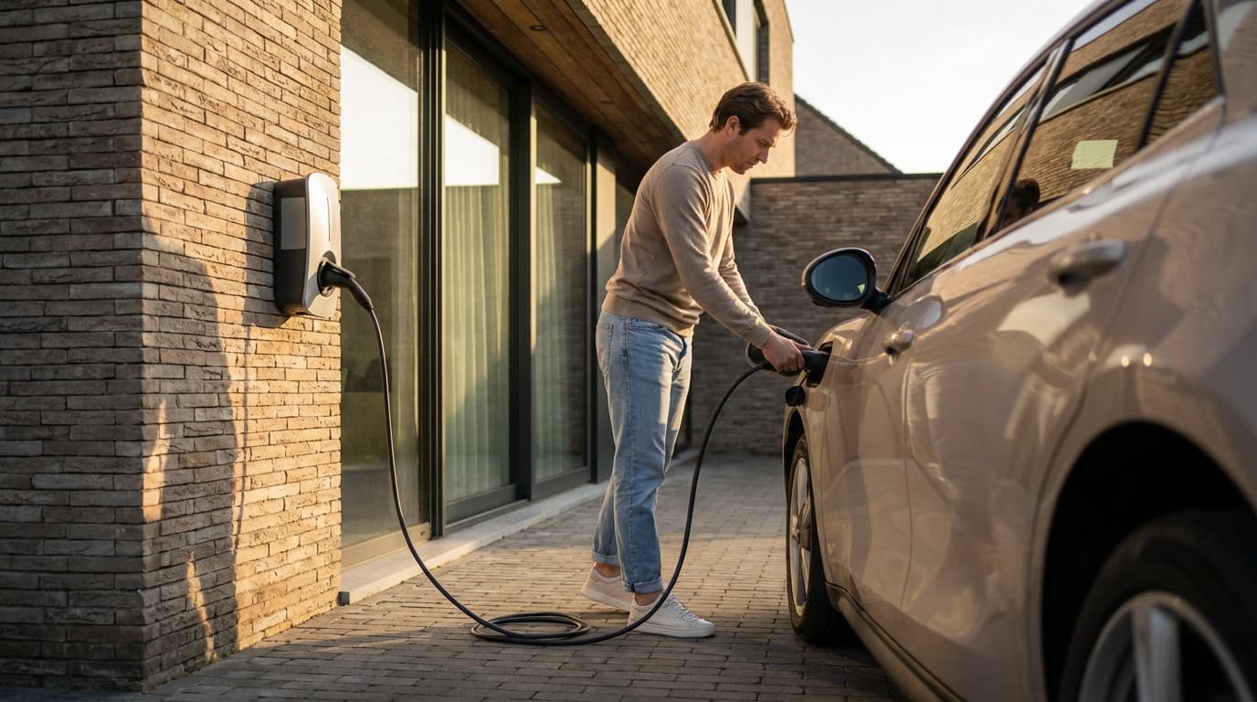 Bien installer une borne de recharge maison en Belgique